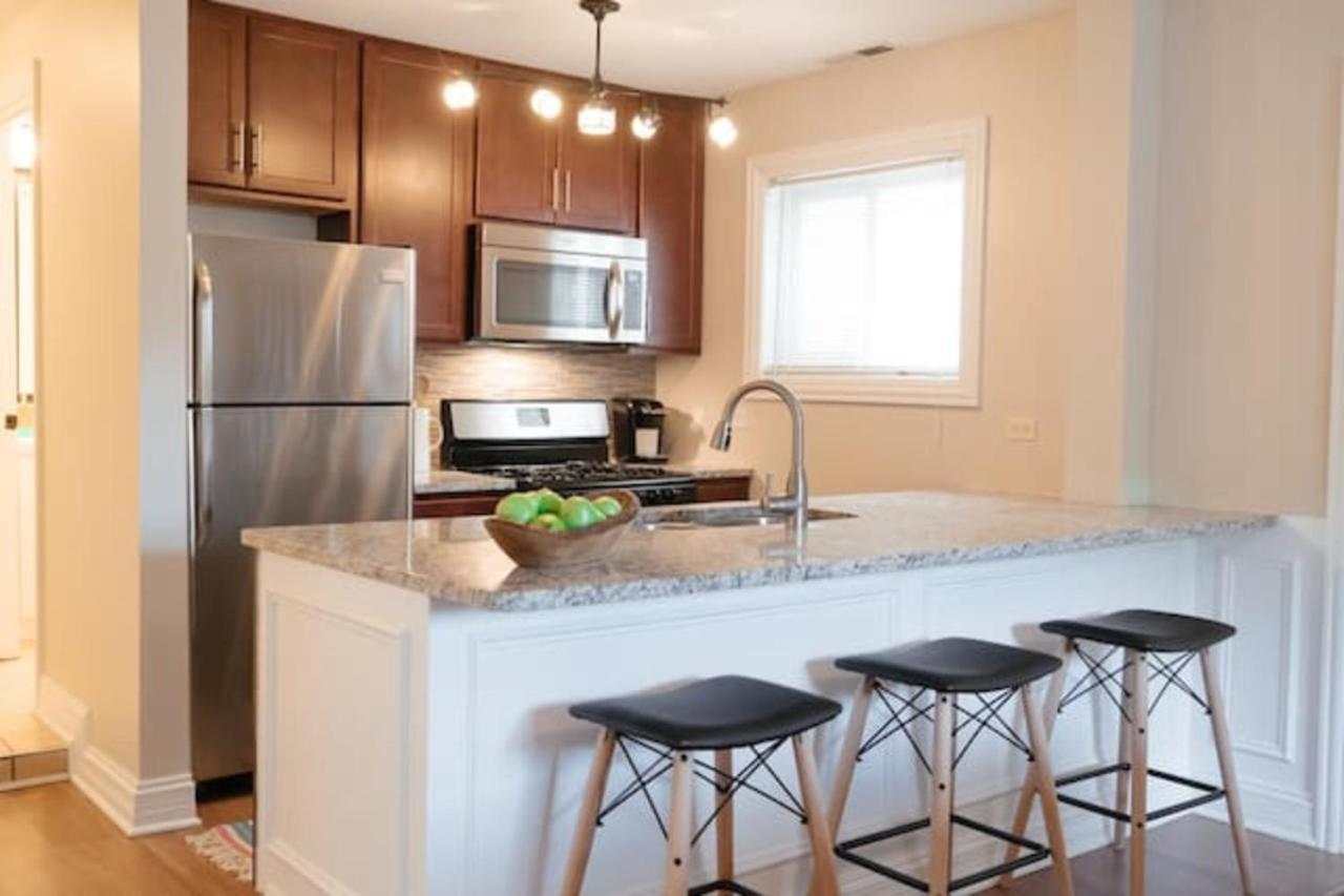 Cozy & Stylish 2Br Apt Near O'Hare Int'L Airport - Central Cozy Dunning Экстерьер фото